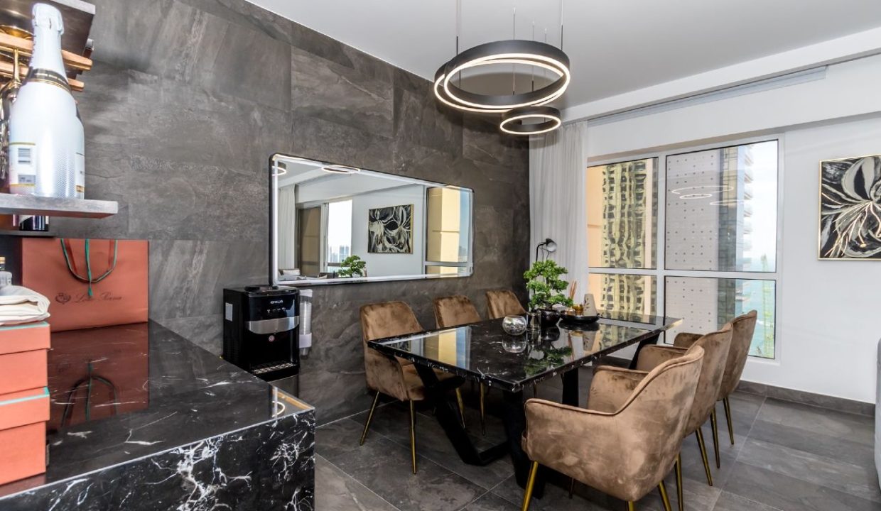 Stunning 2BR | Designer Furnished | Full Sea View-3