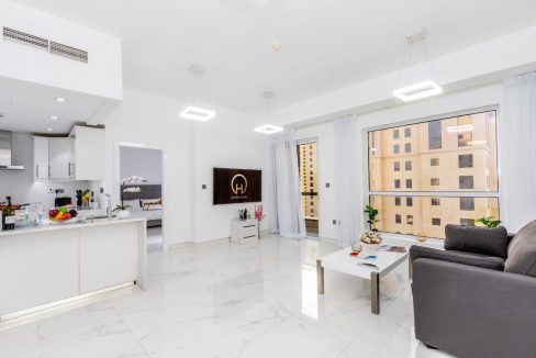 Furnished Upgraded 1BR | Sea View | Bahar 6-1