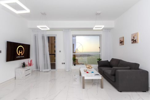 Furnished Upgraded 1BR | Sea View | Bahar 6-8