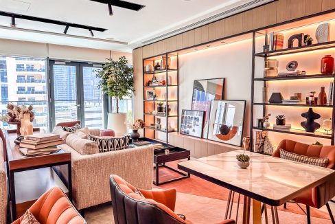 Spacious Furnished 1BR | Vida Residences-13