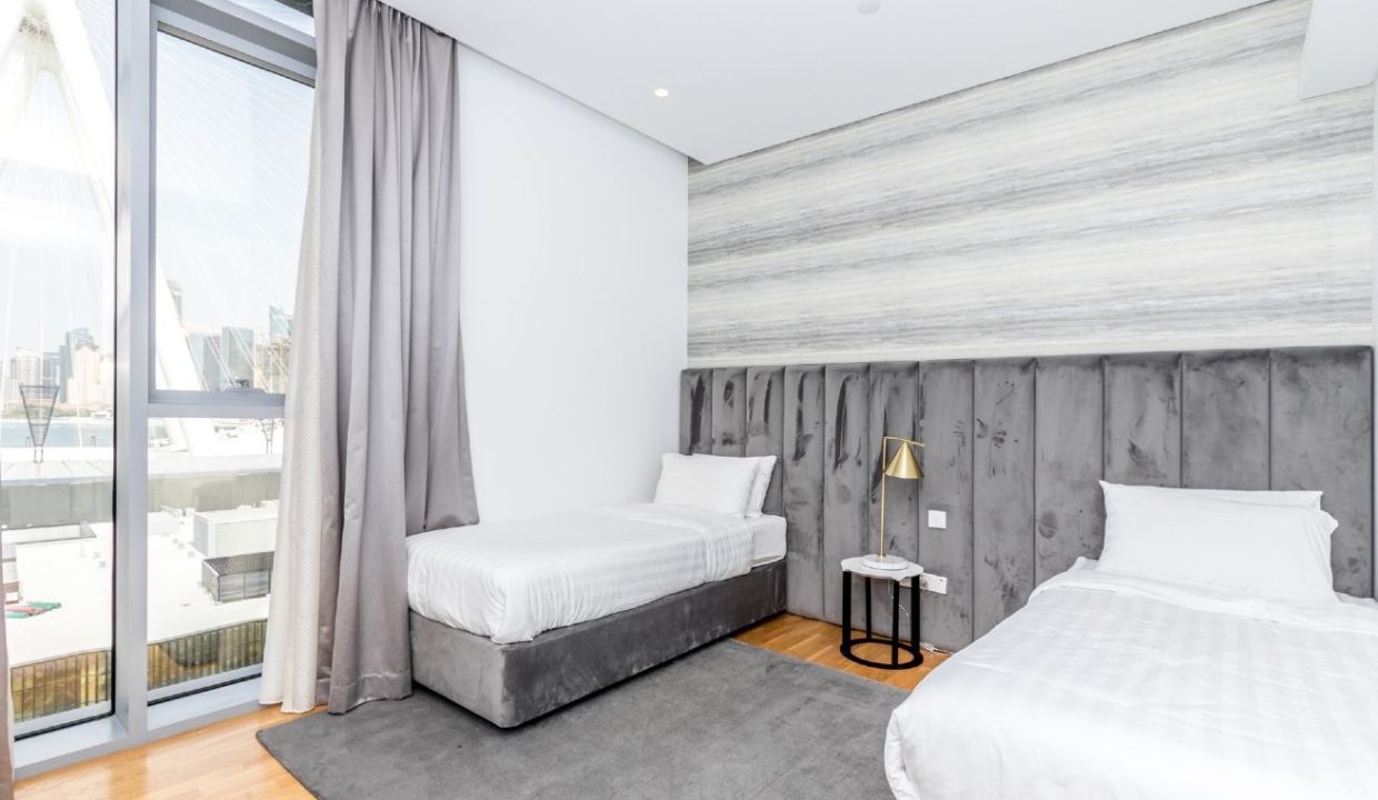 Splendid 3BR+Maid | Sea & Ain Dubai View-9