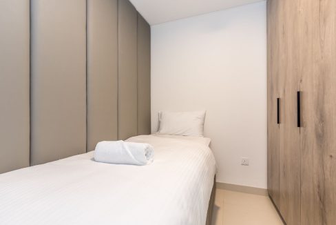 Upgraded Furnished 3BR + Maid | Burj Crown-11