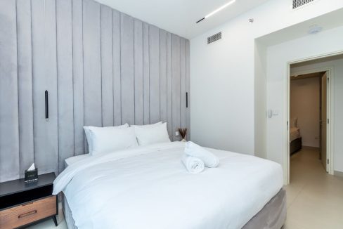 Upgraded Furnished 3BR + Maid | Burj Crown-15