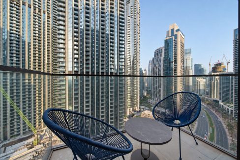 Upgraded Furnished 3BR + Maid | Burj Crown-19