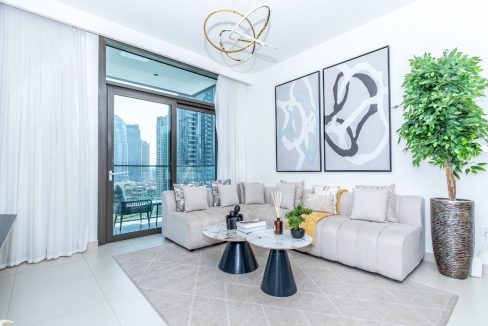 Fully Furnished 3BR + Maid | Upgraded | Burj Crown-3