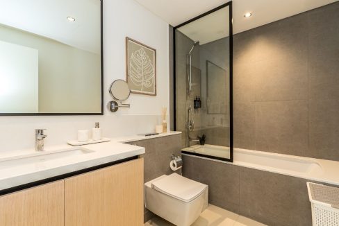 Upgraded Furnished 3BR + Maid | Burj Crown-25