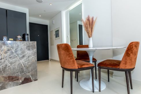 Upgraded Furnished 3BR + Maid | Burj Crown-4