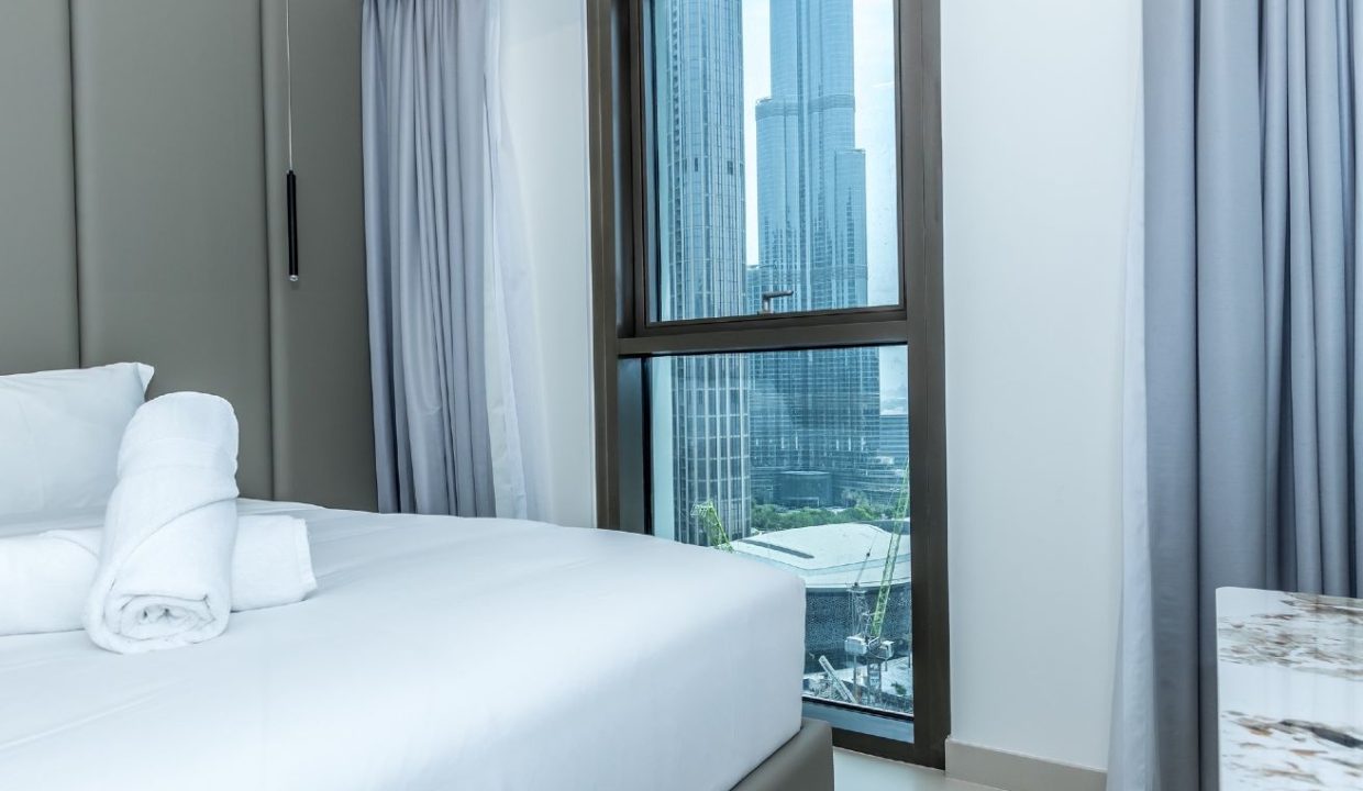 Upgraded Furnished 3BR + Maid | Burj Crown-7
