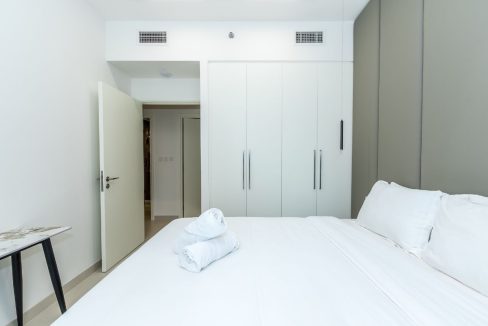 Upgraded Furnished 3BR + Maid | Burj Crown-9