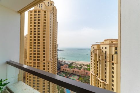 Upgraded | 2BR | Sea view at Murjan 1-11