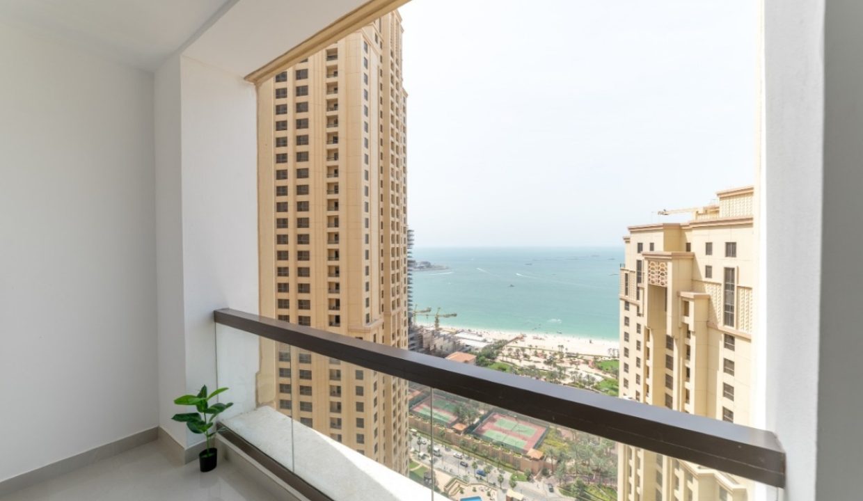 Upgraded | 2BR | Sea view at Murjan 1-14