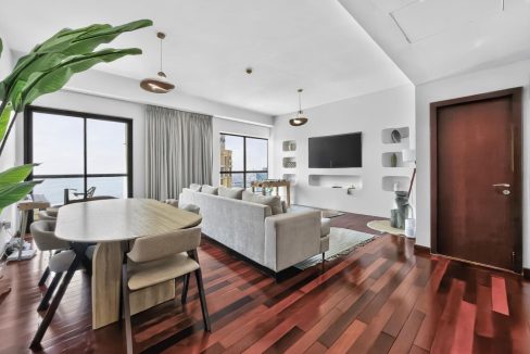 Spacious Furnished 2BR with Sea View | Bahar 1