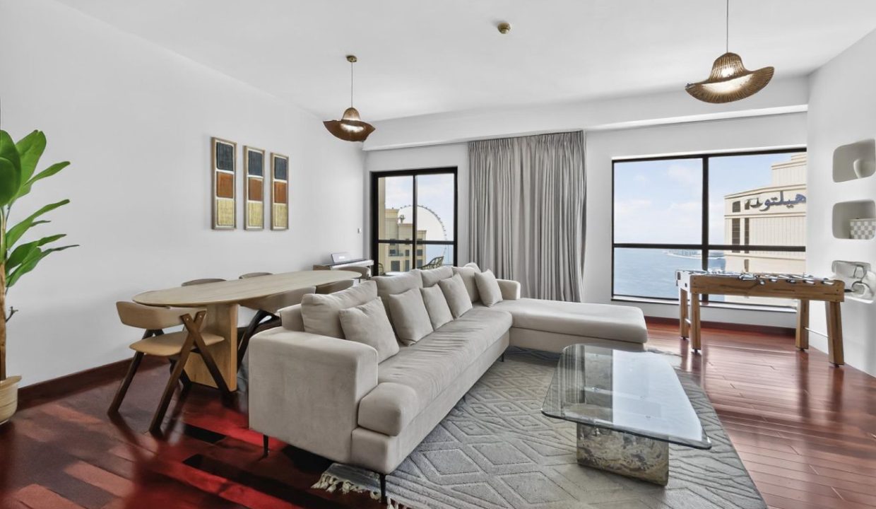 Spacious Furnished 2BR with Sea View | Bahar 1