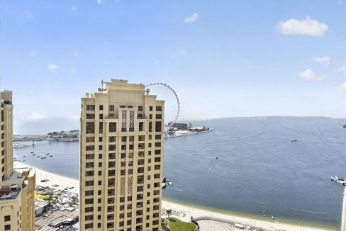 Spacious Furnished 2BR with Sea View | Bahar 1