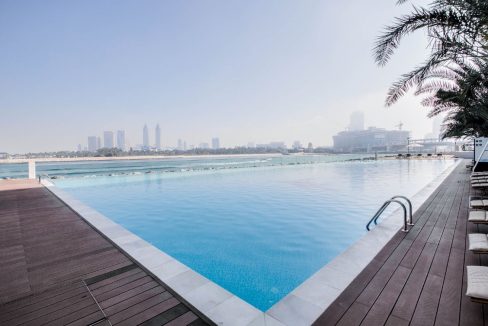 Spacious 1BR | Sea View | Azure Residences-12