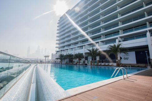 Spacious 1BR | Sea View | Azure Residences-13