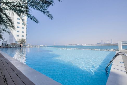 Spacious 1BR | Sea View | Azure Residences-15
