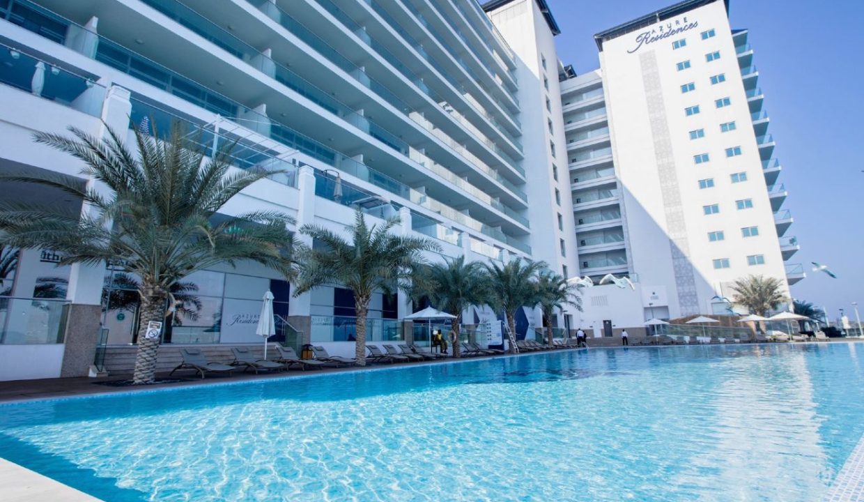 Spacious 1BR | Sea View | Azure Residences-17